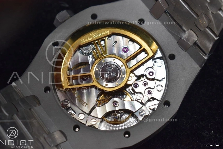 Super Textured Edition on 15500 Dial 445 Clone Bracelet APSF 41mm A4302 Blue Best Lightweight 1:1 Oak Royal SS SS 0107